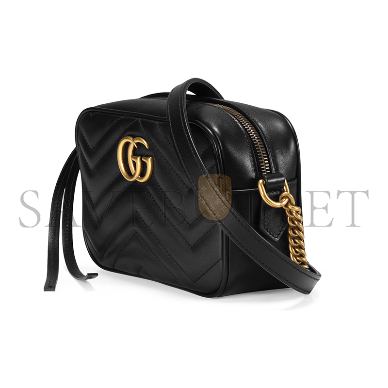 GUCCI GG MARMONT MINI CAMERA BAG 448065 (18*12*6cm)